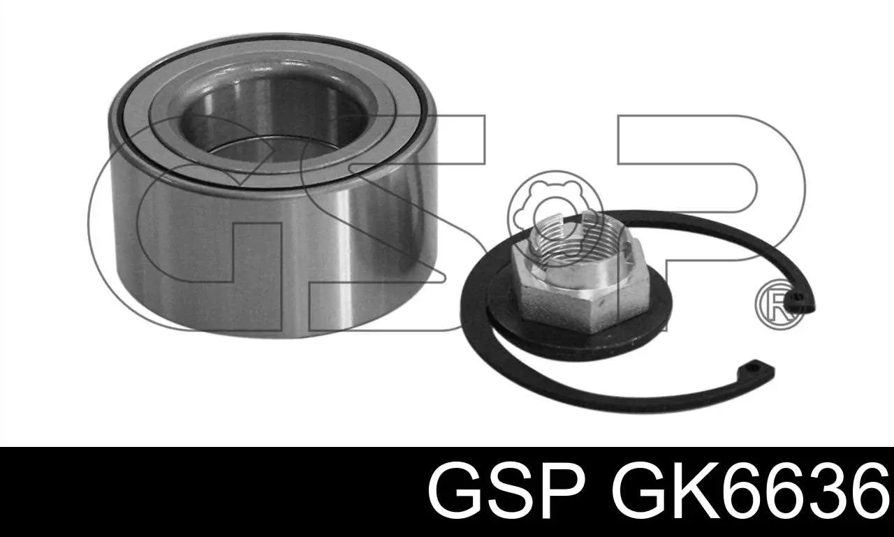 GK6636 GSP подшипник ступицы передней