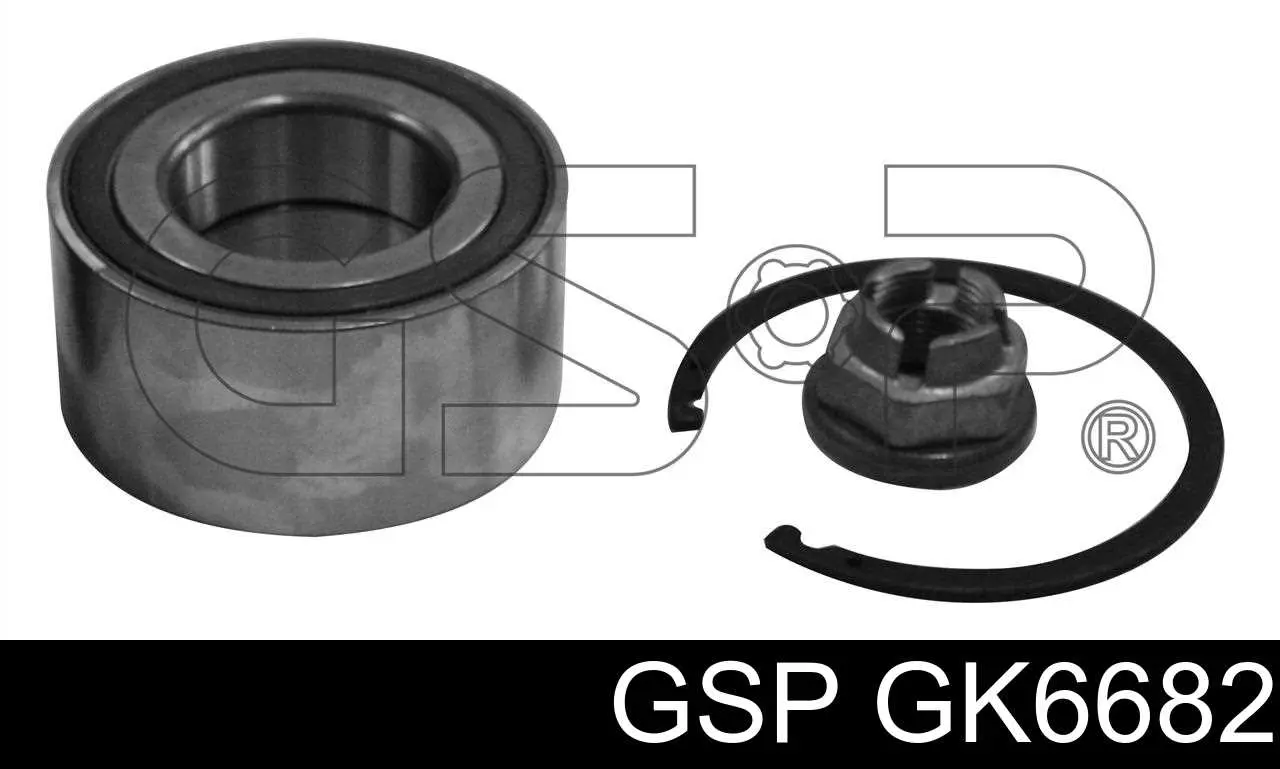 GK6682 GSP rolamento de cubo dianteiro