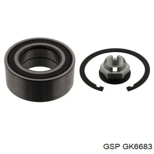 Комплект подшипника ступицы колеса GSP GK6683 цена, от 19.67 USD