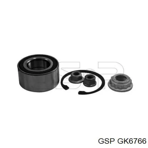 Комплект подшипника ступицы колеса GSP GK6766 цена, от 22.54 USD