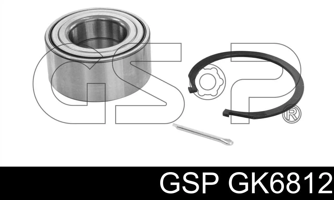 GK6812 GSP rolamento de cubo dianteiro