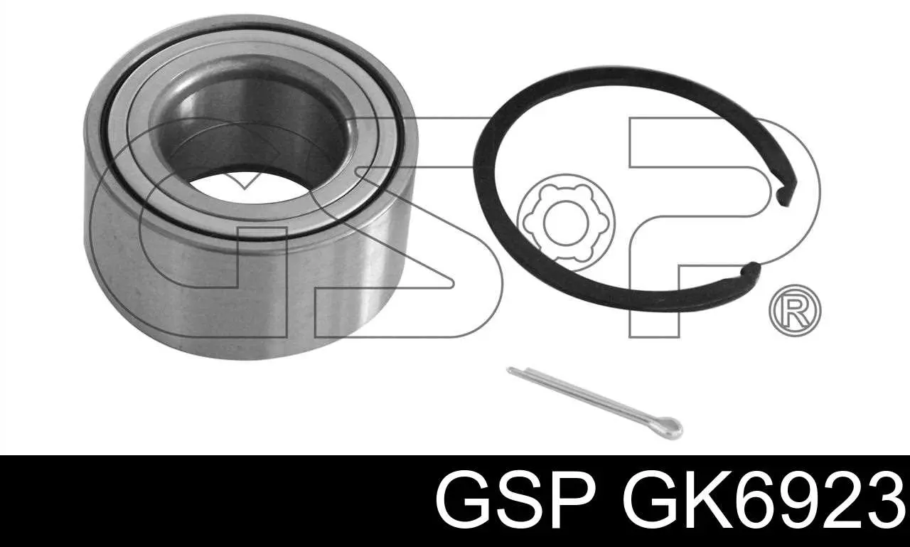 GK6923 GSP rolamento de cubo dianteiro