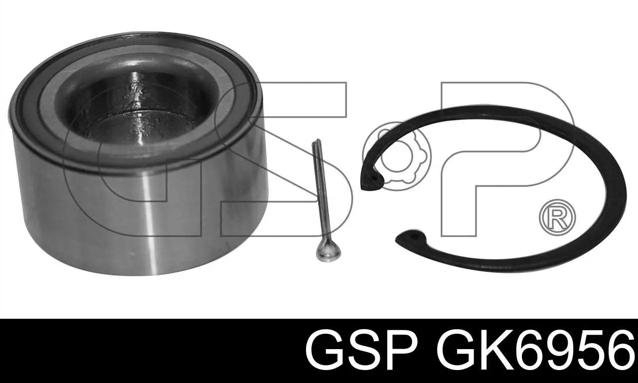 GK6956 GSP rolamento de cubo dianteiro