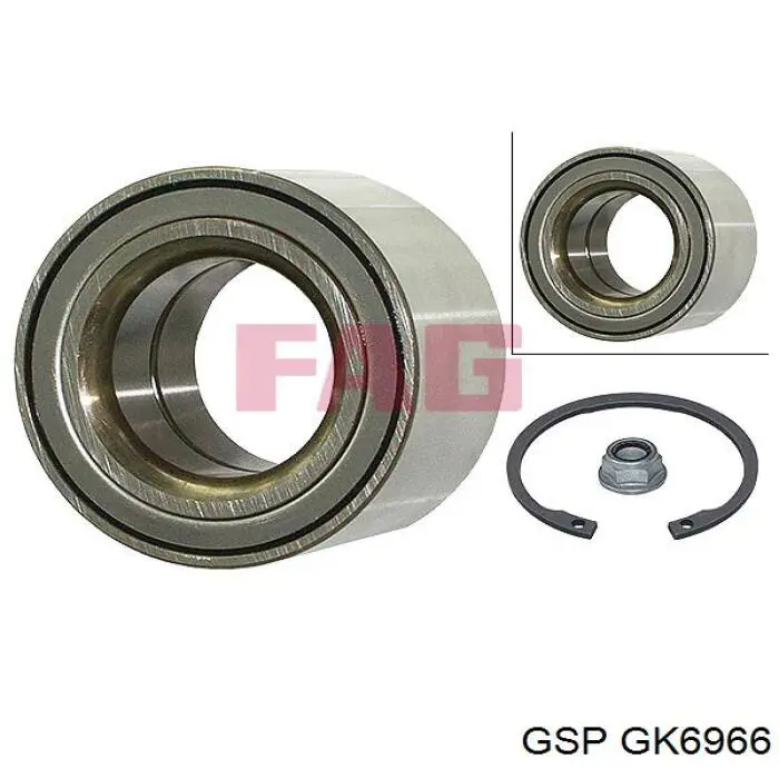 Купить GK6966 GSP Подшипник передней ступицы