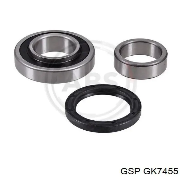 Cojinete de rueda trasero GK7455 GSP