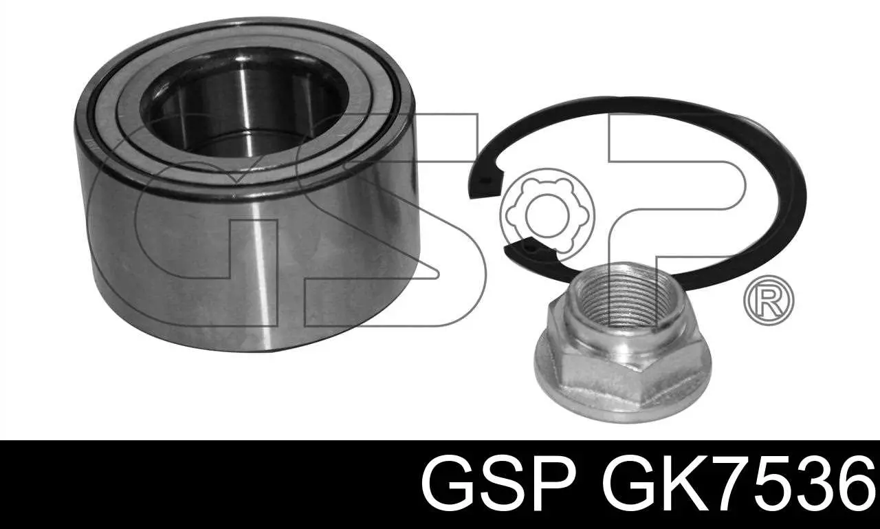 GK7536 GSP rolamento de cubo dianteiro