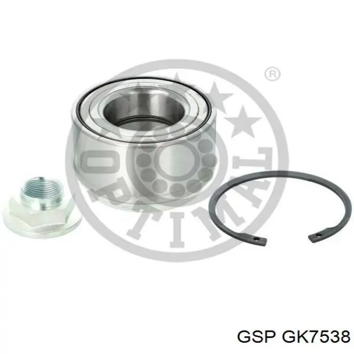 Комплект подшипника ступицы колеса GSP GK7538 цена, от 23.89 USD