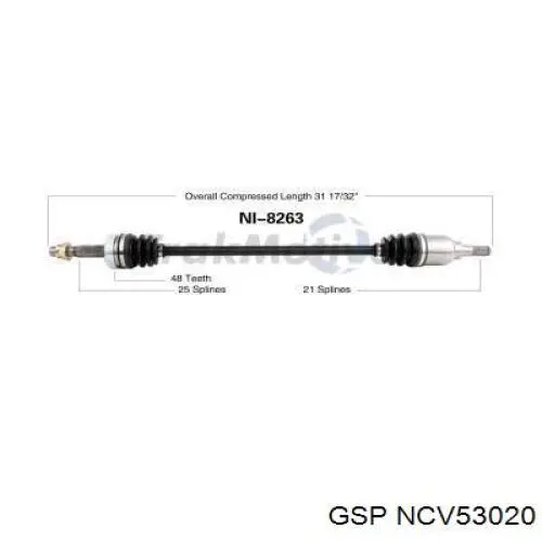 NCV53020 GSP