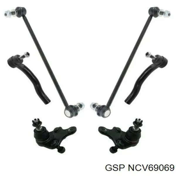 Привод передний левый GSP NCV69069 цена, от 158.43 USD