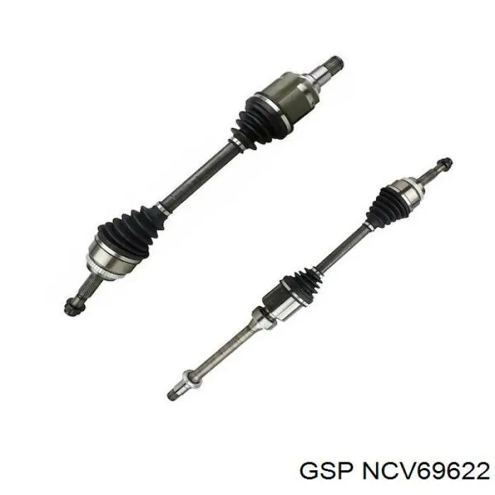 Привод передний левый GSP NCV69622 цена, от 97.61 USD