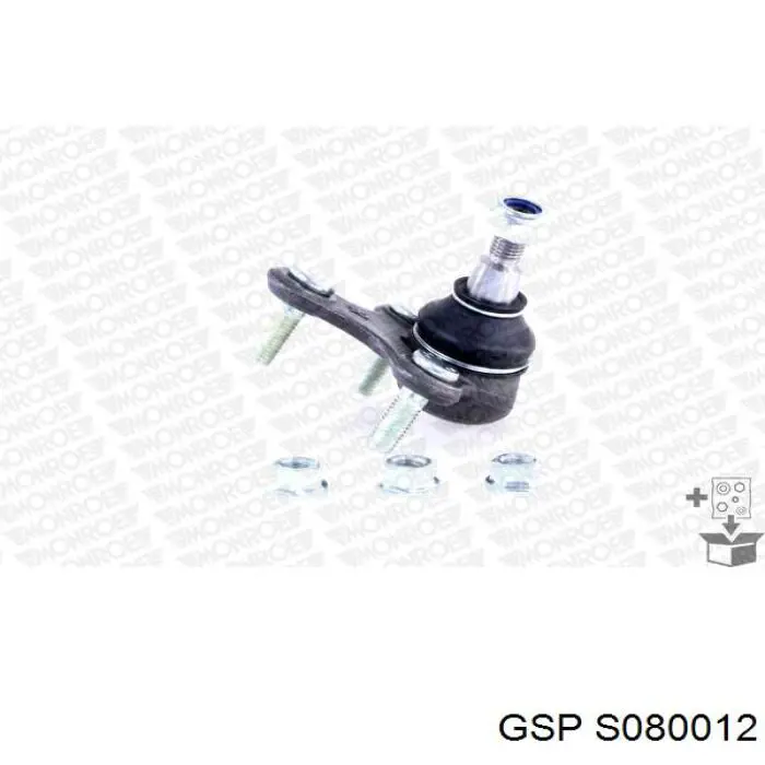 Нижняя правая шаровая опора S080012 GSP