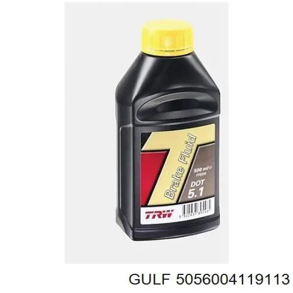 Жидкость тормозная Gulf BRAKE FLUID DOT 5.1 1 л (5056004119113)
