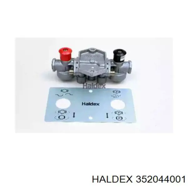 Клапан аварийного растормаживания 352044001 Haldex