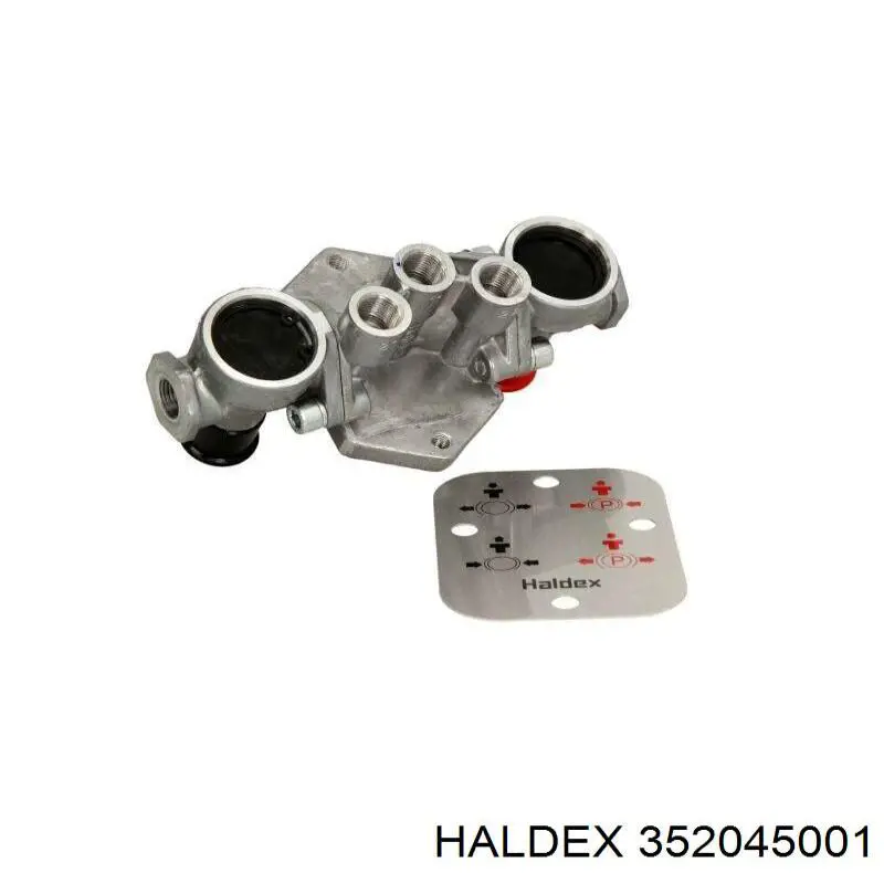 Клапан аварийного растормаживания 352045001 Haldex