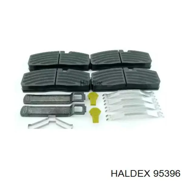 Передние тормозные колодки 95396 Haldex