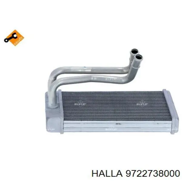 Радиатор печки (отопителя) на Hyundai Sonata 