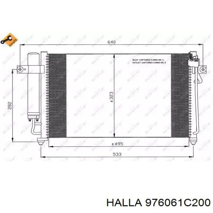 Купить AC818964 Maxgear Радиатор системы охлаждения кондиционера