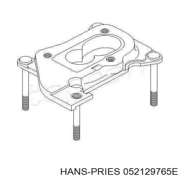 Фланец карбюратора 052129765E Hans Pries (Topran)