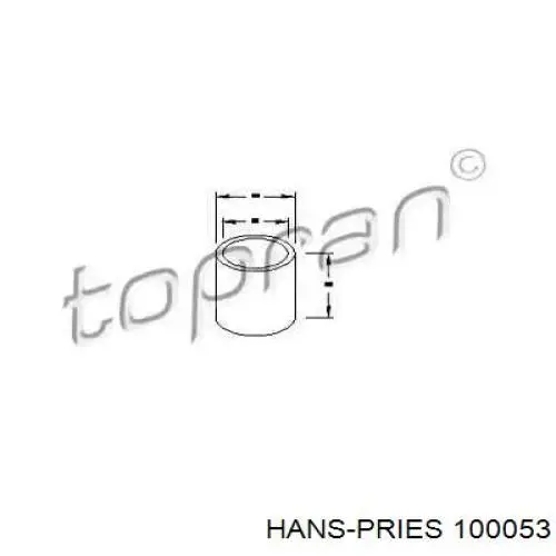 100053 Hans Pries (Topran) втулка стартера