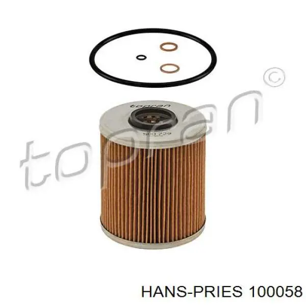 Направляющая первичного вала КПП Hans Pries (Topran) 100058 цена, от 3.59 USD
