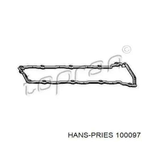 100097 Hans Pries (Topran) прокладка клапанной крышки