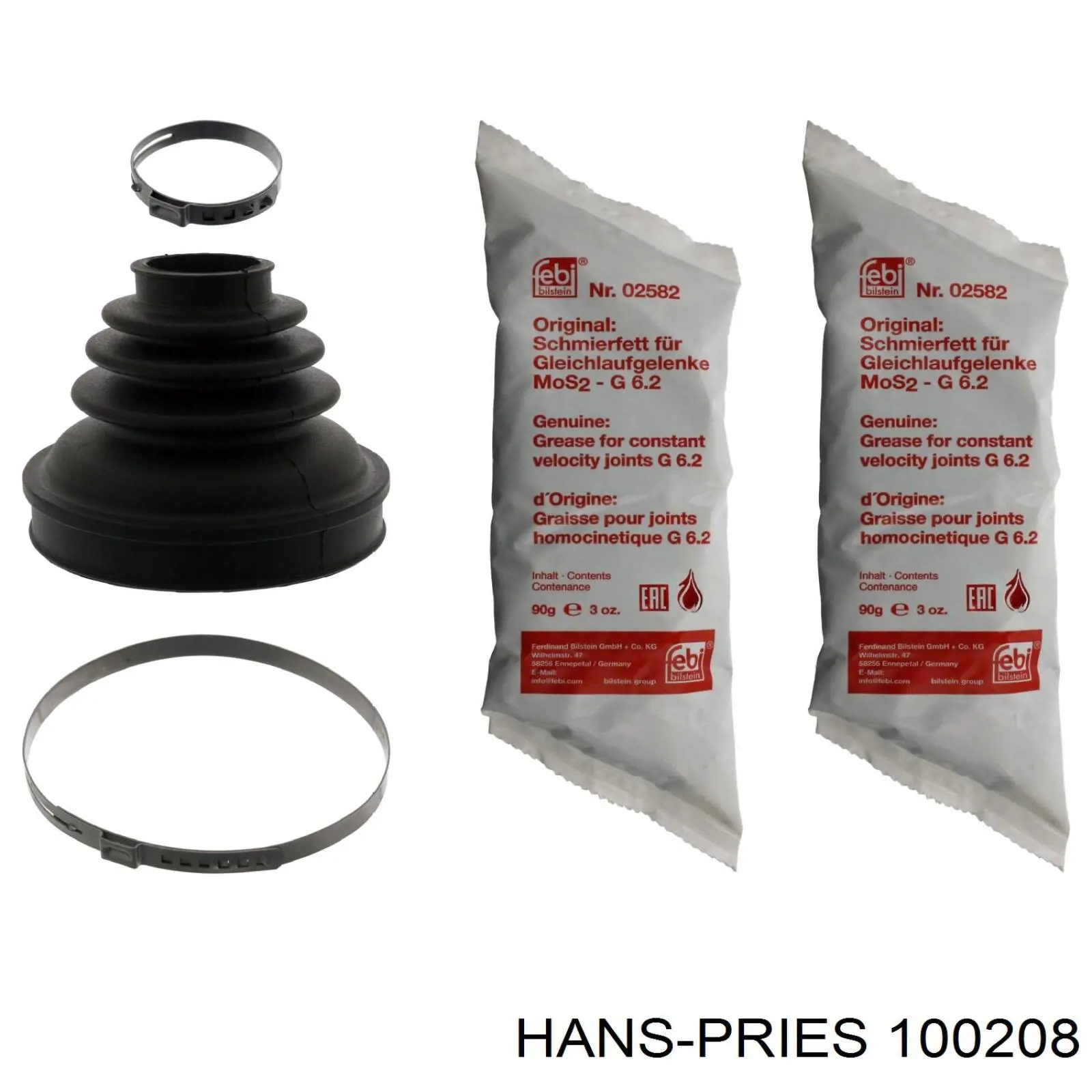 Помпа масляная Hans Pries (Topran) 100208 цена, от 30.77 USD
