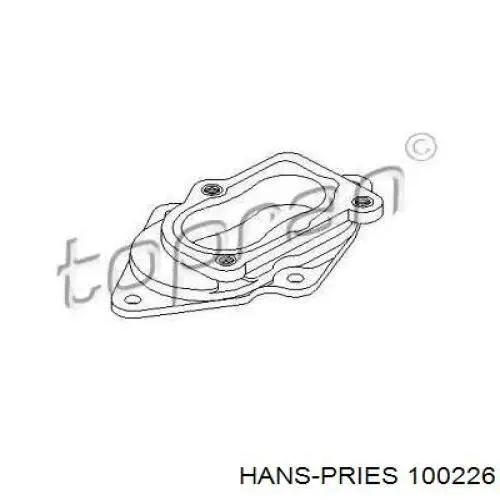 Фланец карбюратора 100226 Hans Pries (Topran)