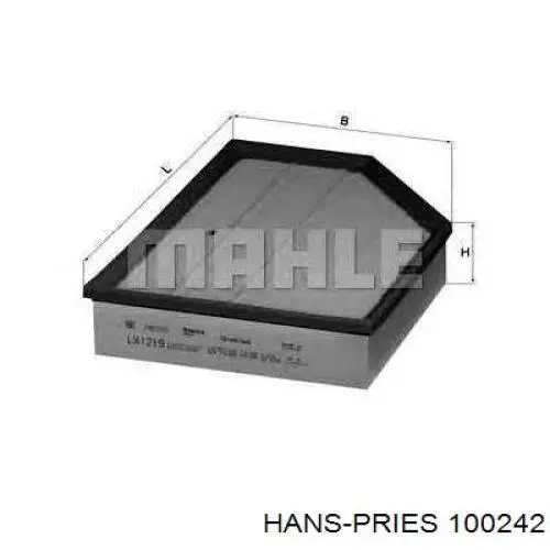 Крышка распределителя зажигания (трамблера) Hans Pries (Topran) 100242 цена, от 4.94 USD