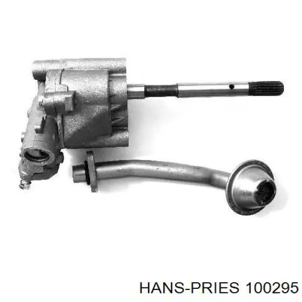 Звездочка привода коленвала 100295 Hans Pries (Topran)