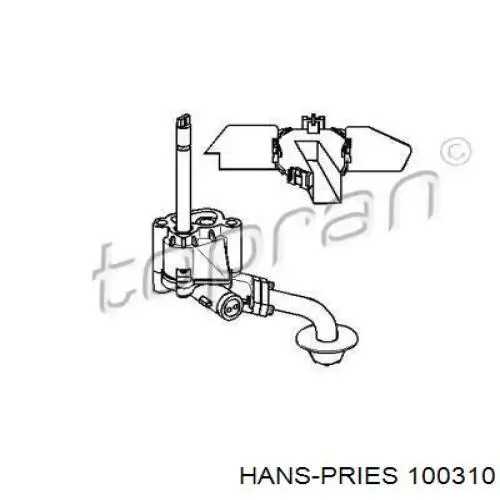 Помпа масляная Hans Pries (Topran) 100310 цена, от 34.95 USD