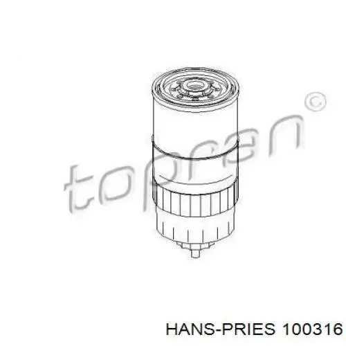 100316 Hans Pries (Topran) топливный фильтр