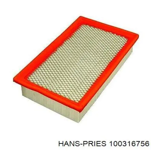 100 316 756 Hans Pries (Topran) топливный фильтр
