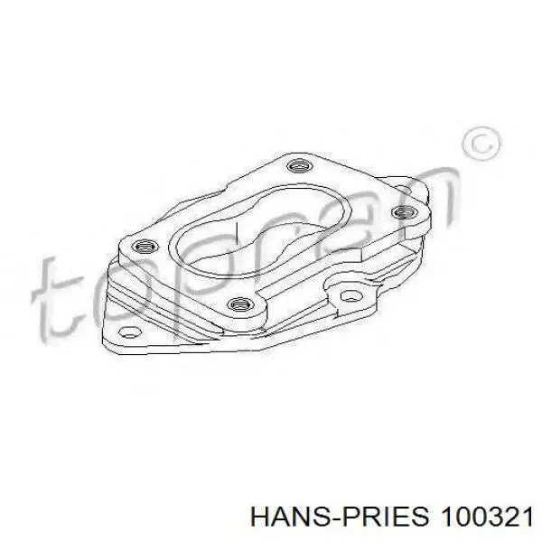 Колпачок штуцера топливной форсунки Hans Pries (Topran) 100321 цена, от 0.40 USD