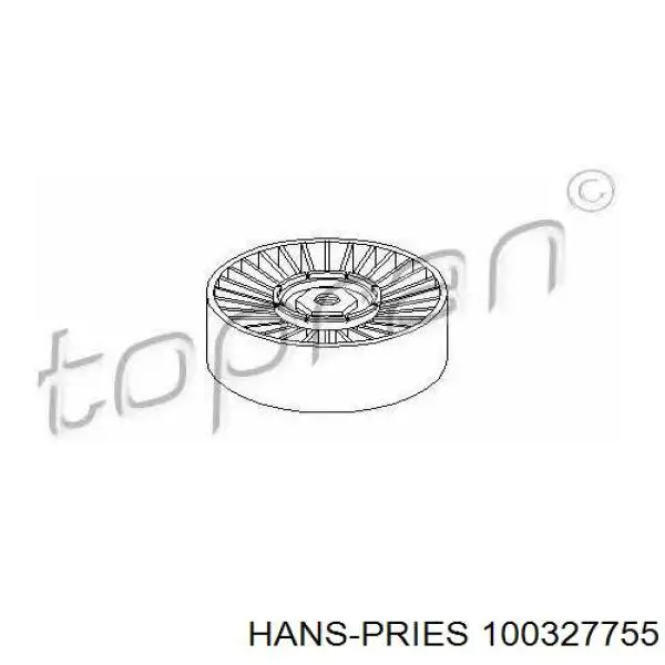100327755 Hans Pries (Topran) Ролик натяжителя ремня агрегатов