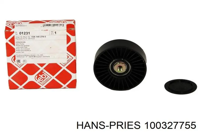 Натяжной ролик Hans Pries (Topran) 100327755 цена, от 8.00 USD