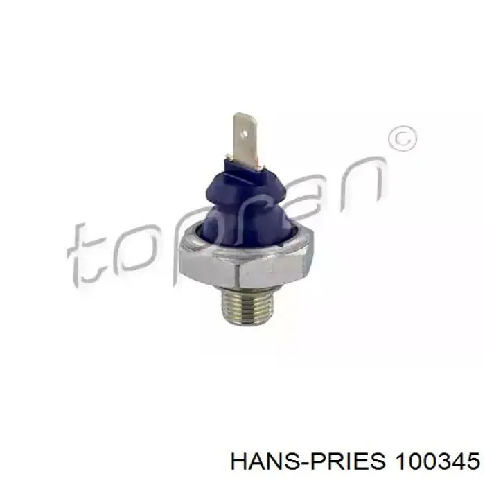 100345 Hans Pries (Topran) sensor de pressão de óleo