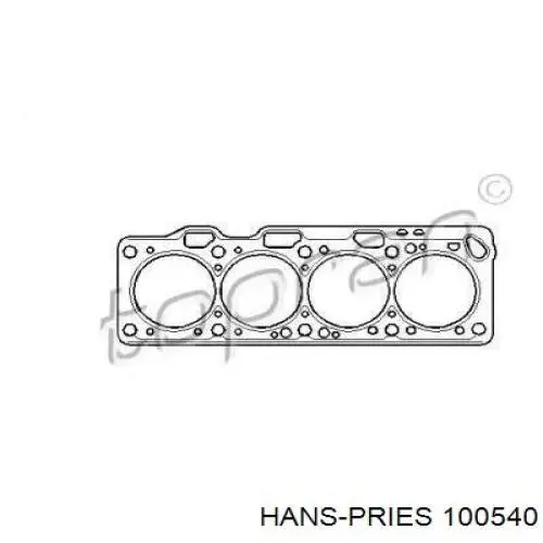 Прокладка ГБЦ 100540 Hans Pries (Topran)