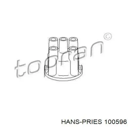 Крышка распределителя зажигания (трамблера) Hans Pries (Topran) 100596 цена, от 4.61 USD