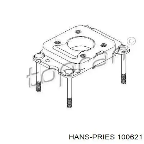 Фланец карбюратора 100621 Hans Pries (Topran)
