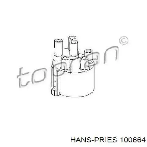 Крышка распределителя зажигания (трамблера) 100664 Hans Pries (Topran)