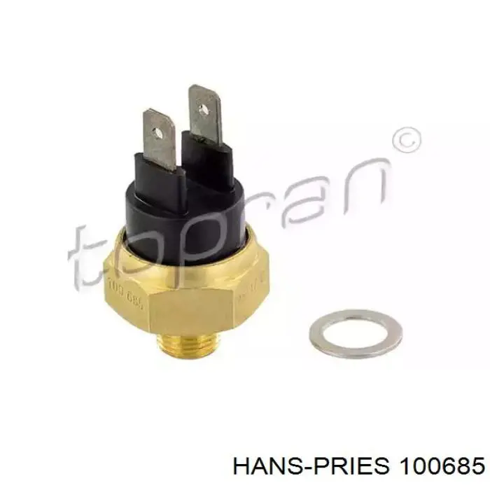 100685755 Hans Pries (Topran) sensor de temperatura do fluido de esfriamento