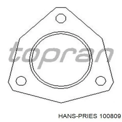 Прокладки выхлопной системы Hans Pries (Topran) 100809 цена, от 1.42 USD
