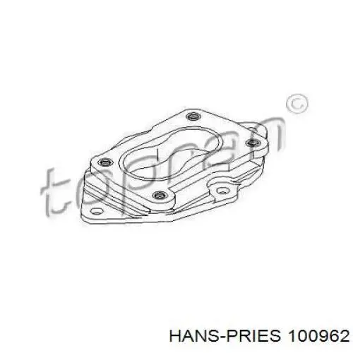 Brida de carburador 100962 Hans Pries (Topran)