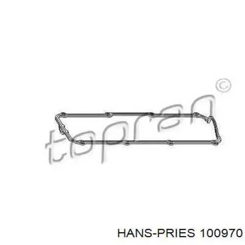 Прокладка клапанной крышки двигателя HANS PRIES 100970