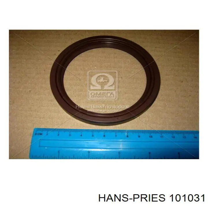 Сальник коленвала передний Hans Pries (Topran) 101031