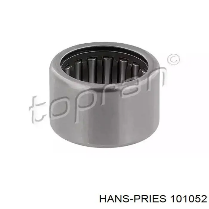 101052 Hans Pries (Topran) rolamento de suporte da árvore primária da caixa de mudança (rolamento de centragem de volante)
