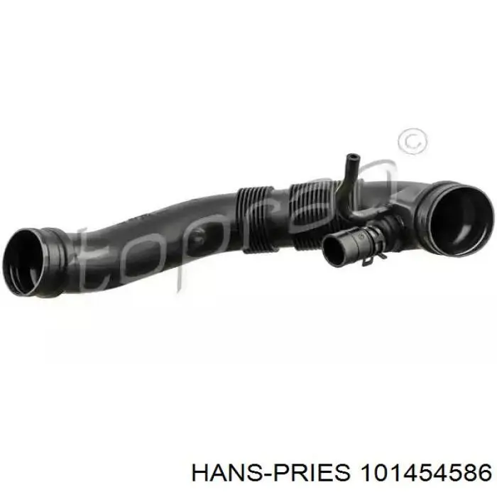 101 454 586 Hans Pries (Topran) шланг (патрубок системы охлаждения)