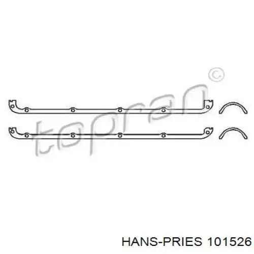 Комплект прокладок крышки клапанов 101526 Hans Pries (Topran)
