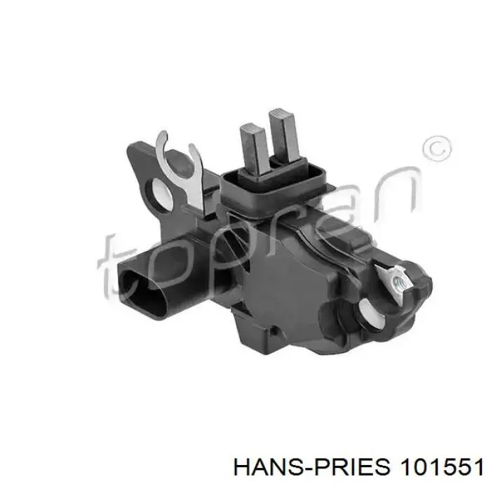 Купить 101551 Hans Pries (Topran) Реле регулятор напряжения генератора