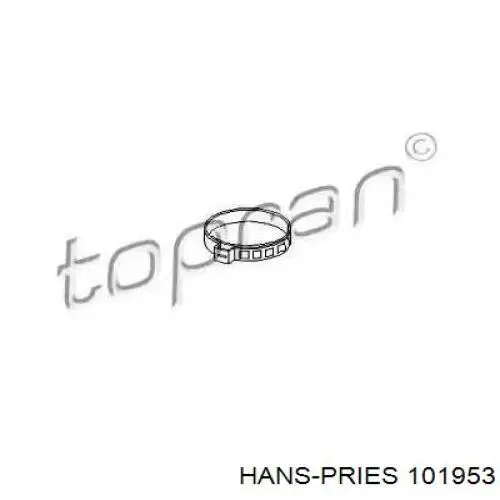 Купить 101953 Hans Pries (Topran) Хомут крепления рулевой рейки